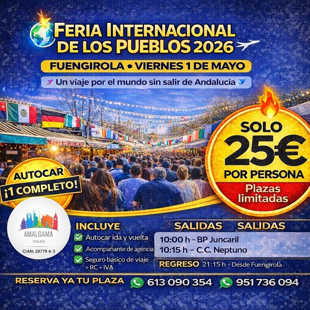 Feria Internacional de los Pueblos 2026 Fuengirola